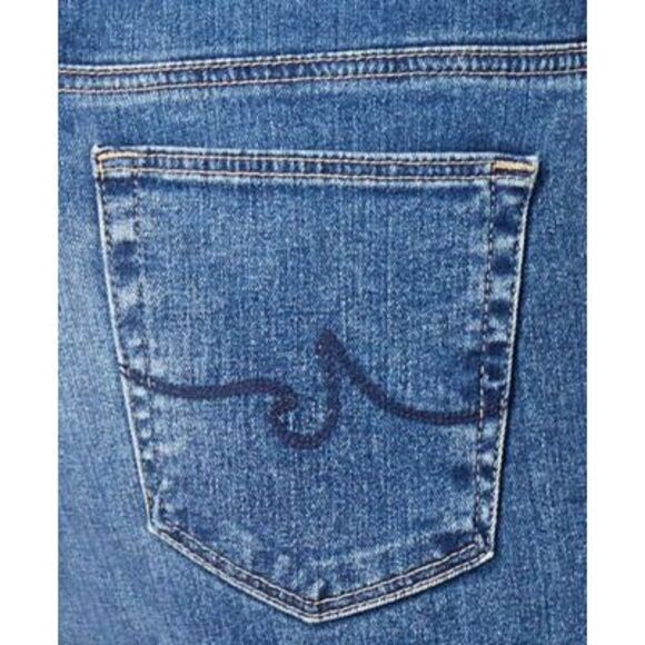 ADRIANO GOLDSCHMIED Womens Navy Skinny Jeans Size: 24 Waist - Picture 3 of 3